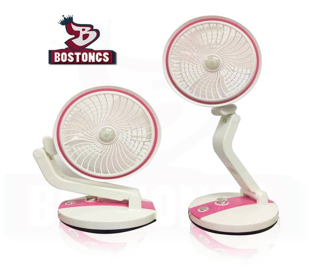 Adjustable Height Folding Fan Multifunctional USB Charging LR-2018