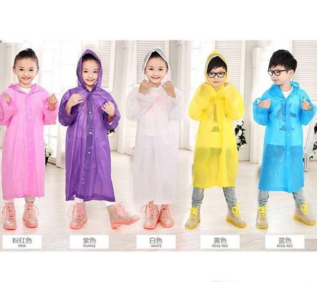 Chainise Rain  coart  (for kids) 1piece