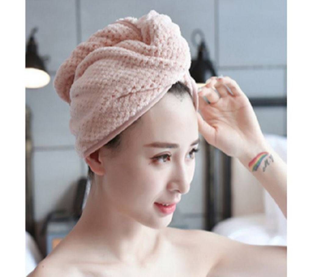 Women Quick-drying Shower Head Towel 