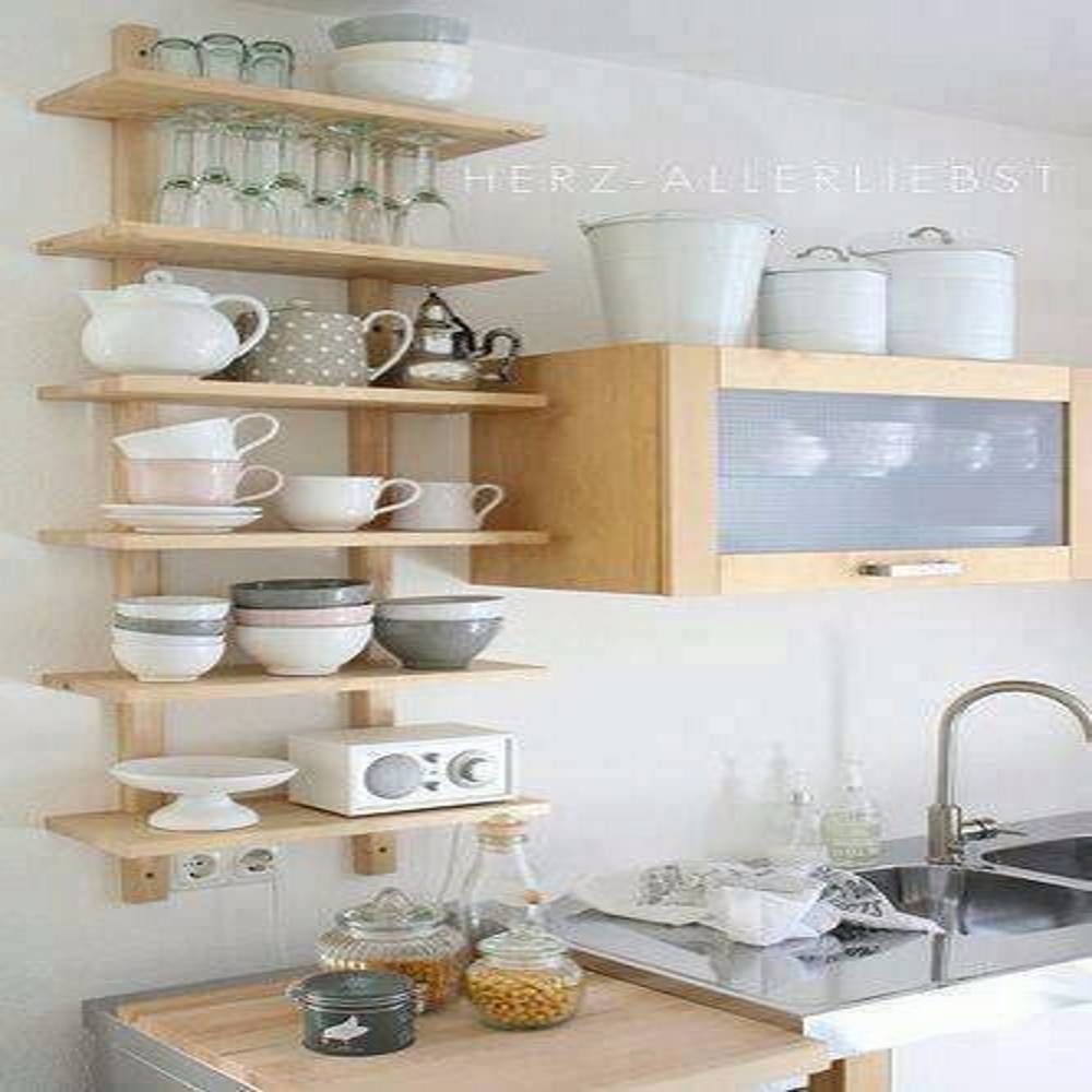Wooden Kitchen Rack