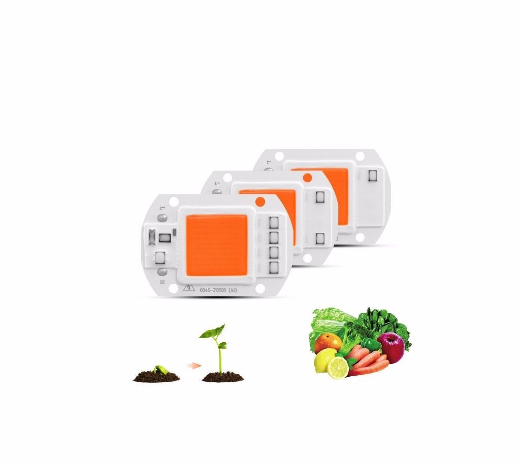 Indoor Plant Grow Warm White  COB Chip 30W Full Spectrum  DIY LED Spot light-1Pcs