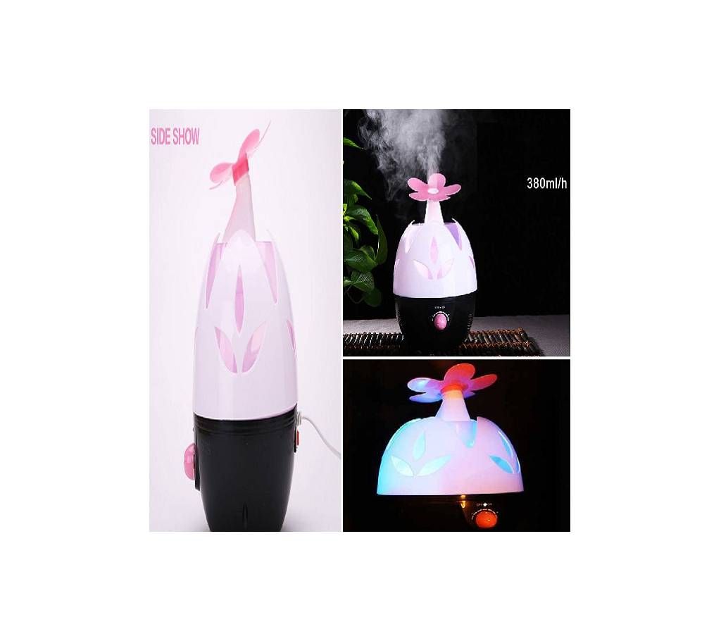Sunflower Shaped Ultrasonic Home Aroma Humidifier