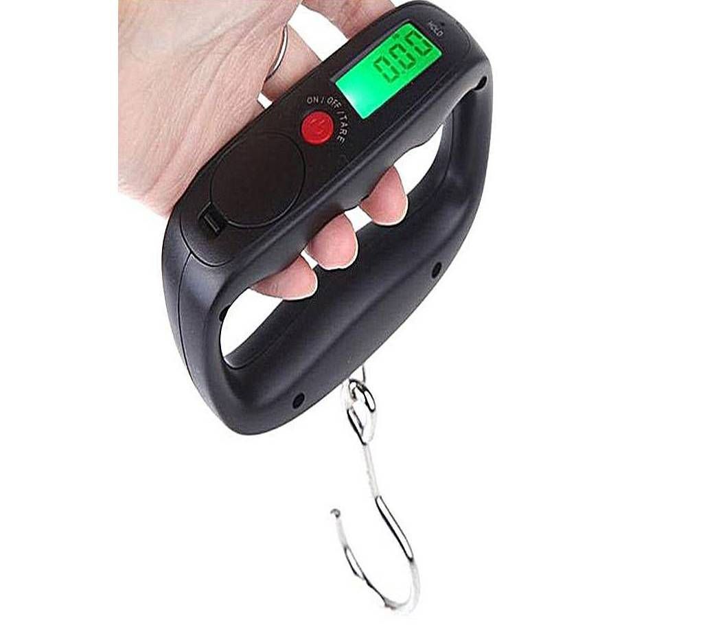 Digital Luggage Weight Scale - Black