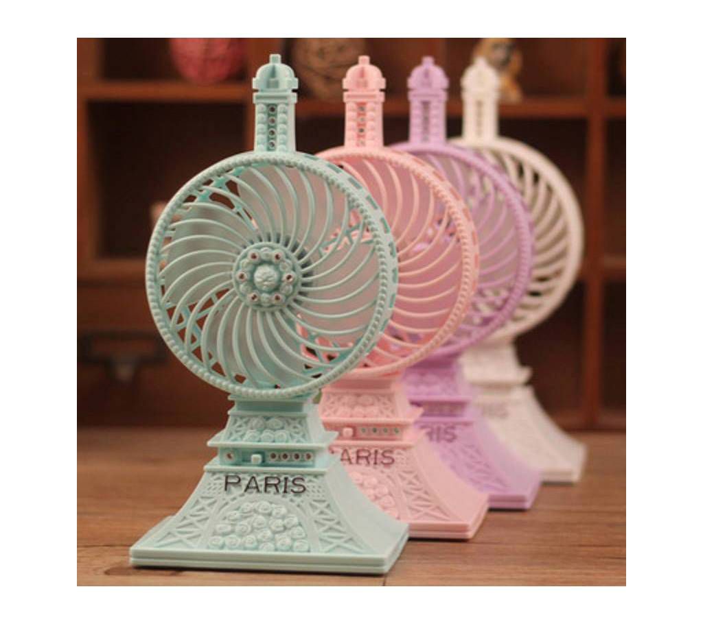 Rechargeable USB PARIS tower fan
