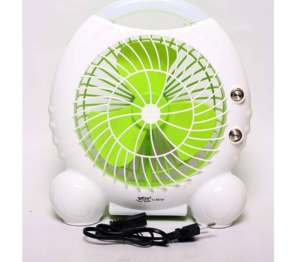 Multifunction Rechargeable Fan With Led Light YJ 5875F