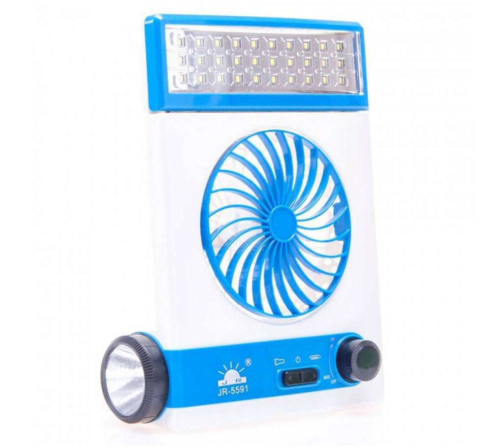 Multi function led light fan with lamp