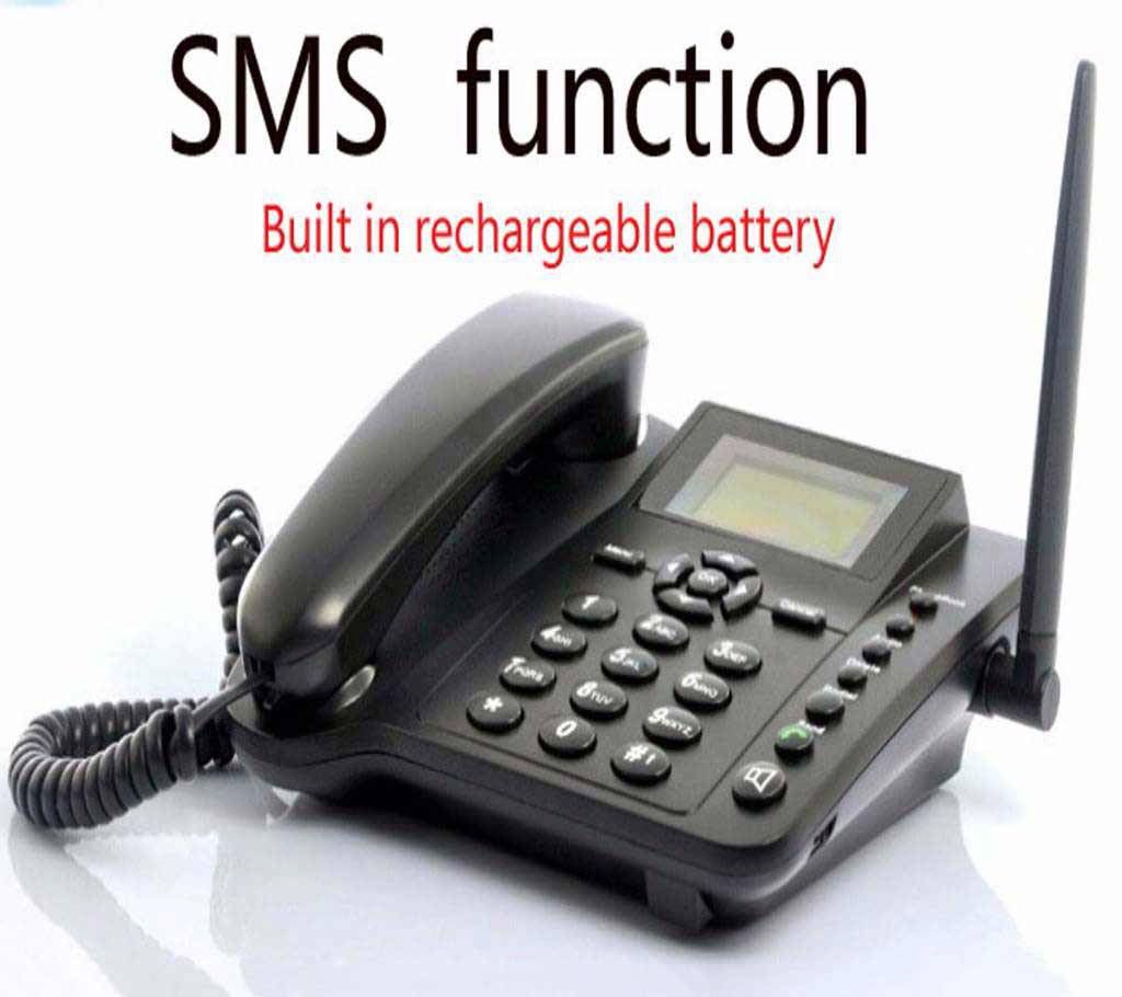 GSM SIM Supported Wireless Desk Phone