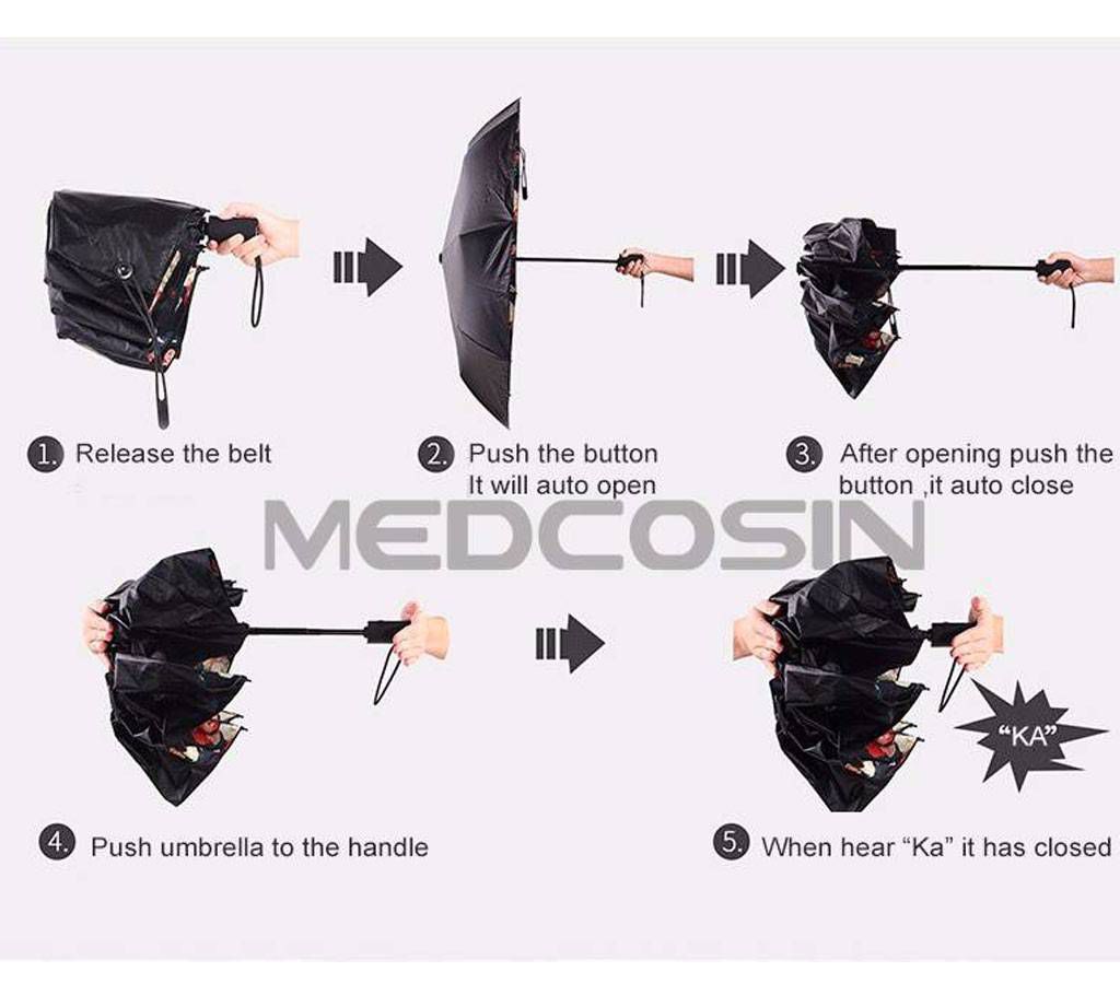 Remax RT-U3 Portable Automatic Umbrella 