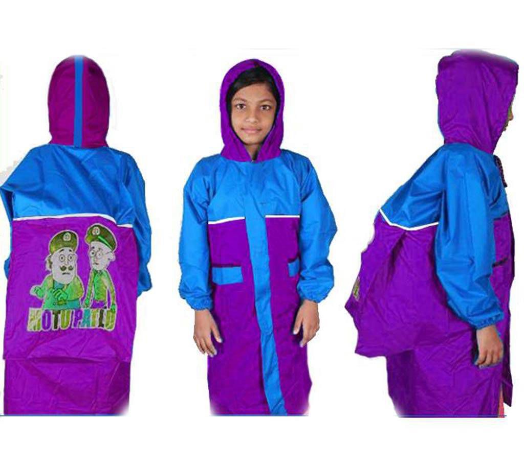 Motu Patlu Rain Coat For Kids
