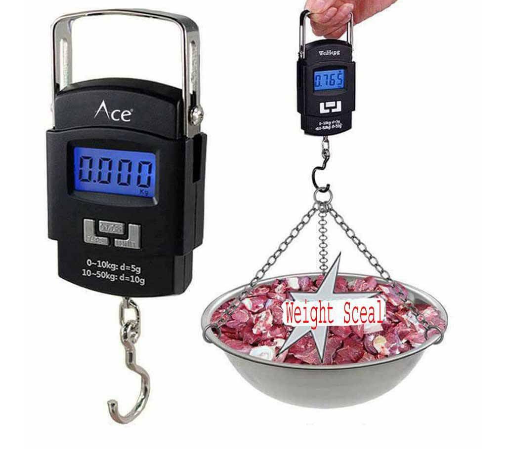 Electronic Digital Hanging Weight Scale - 50Kg