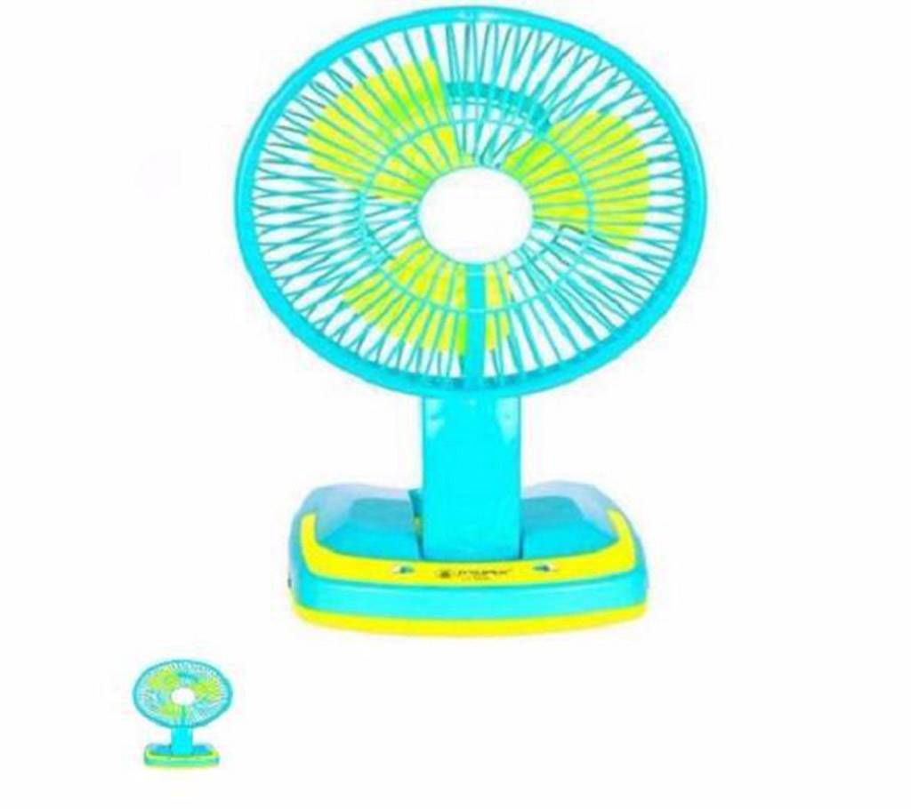 Rechargeable LED fan and light 