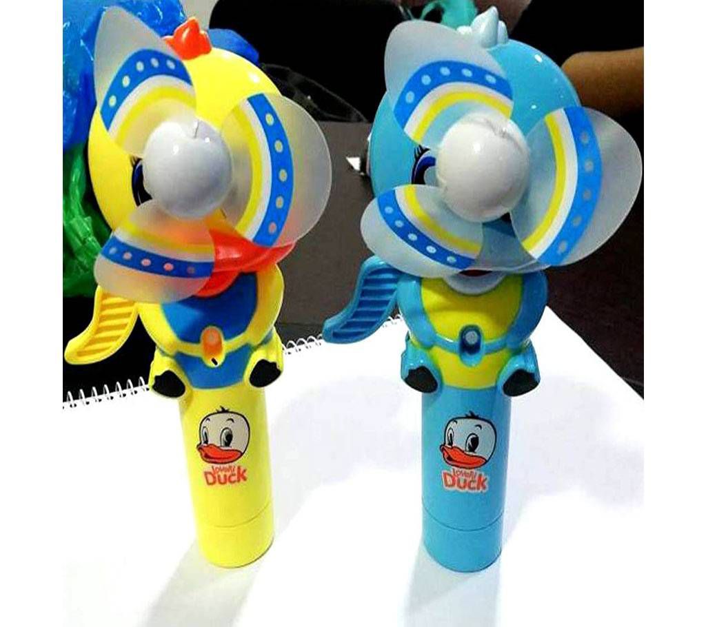 Hand fan doremon water spray system 2 pcs pack