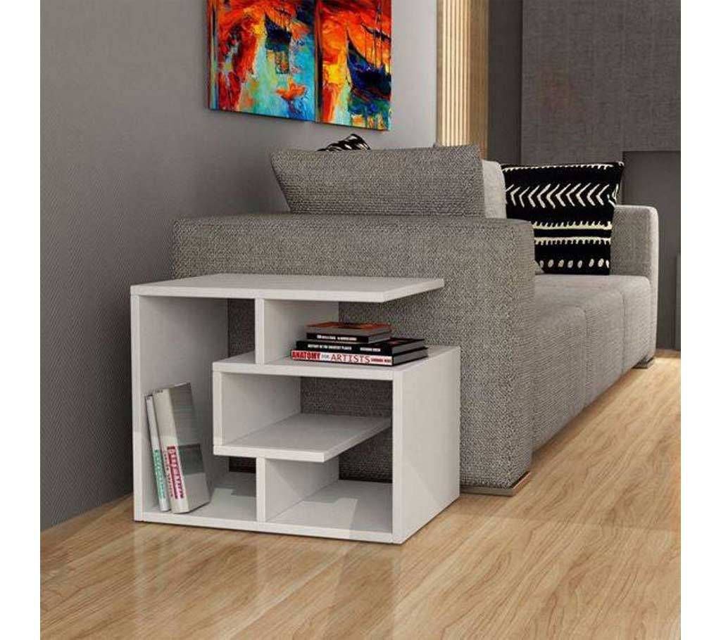Malaysian Mdf Wooden Sofa Side Table 