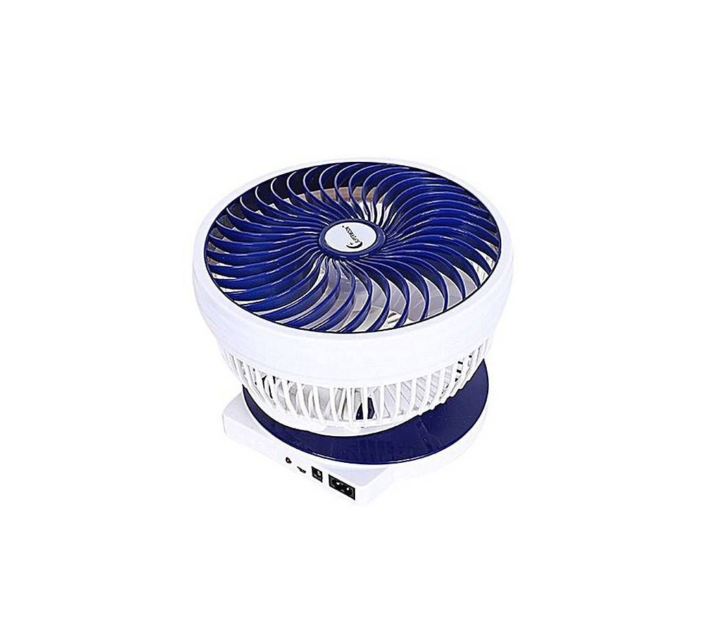 SM 6610 - Supermoon Rechargeable Folding Table Fan with Light