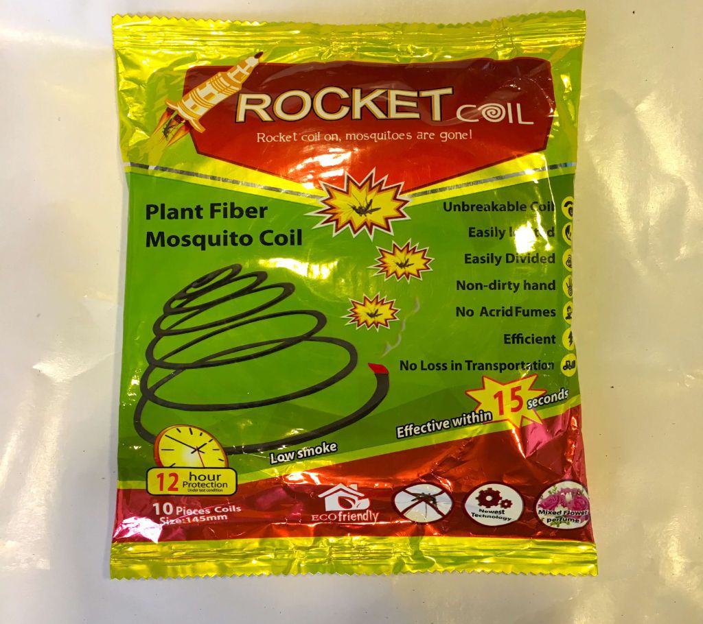 Rocket Plant Fiber Mosquito Coil