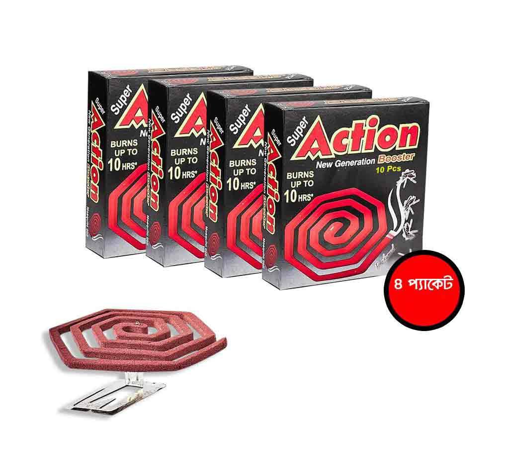Super Action Booster Coil (4 packets,40 pieces )
