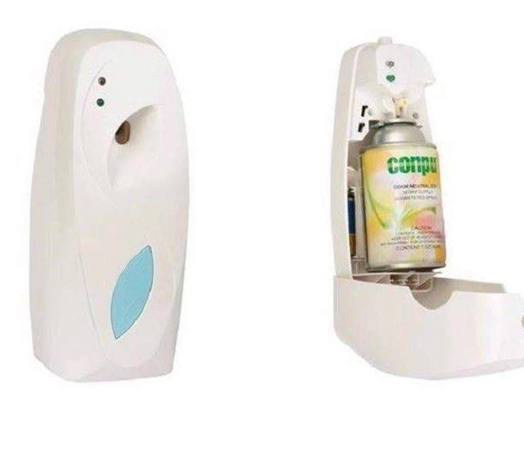 Automatic room spray with dispenser