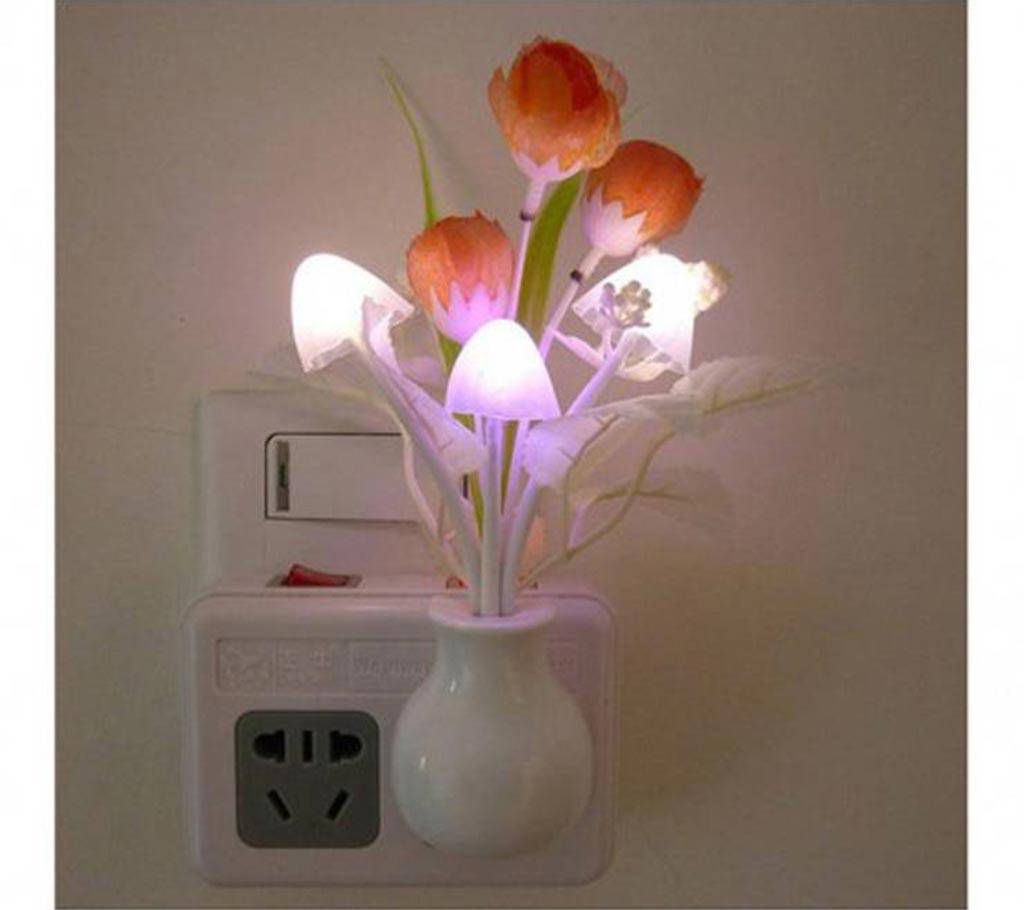 LED Light Sensor Mushroom Lamp