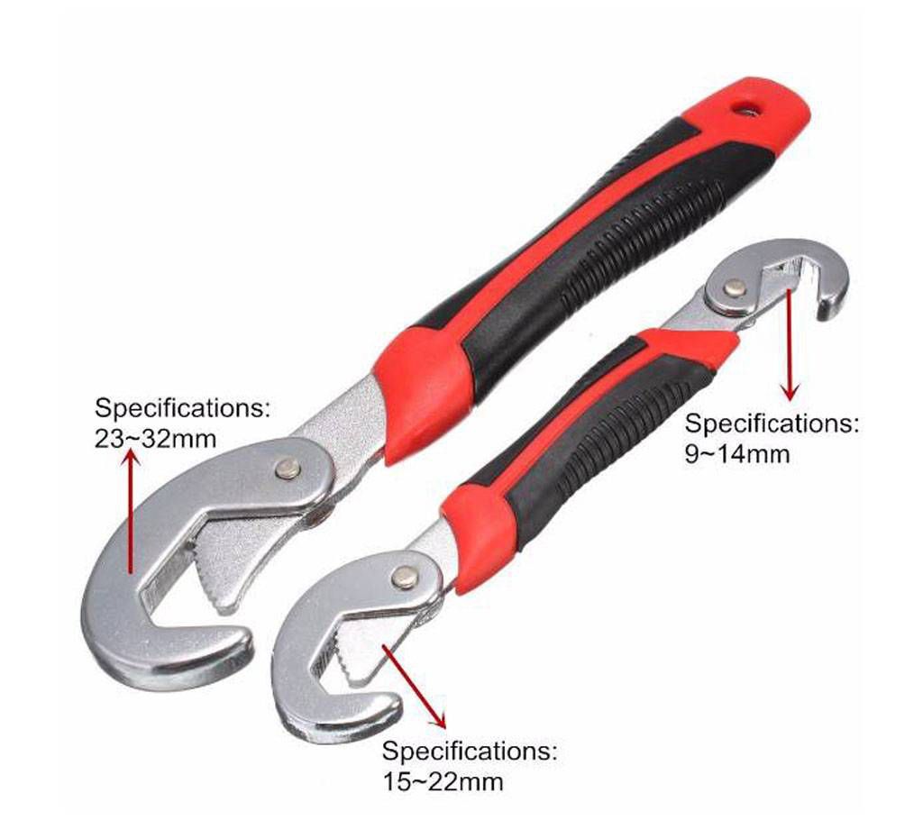 Snap N Grip Multifunctional Wrench - 2pcs 