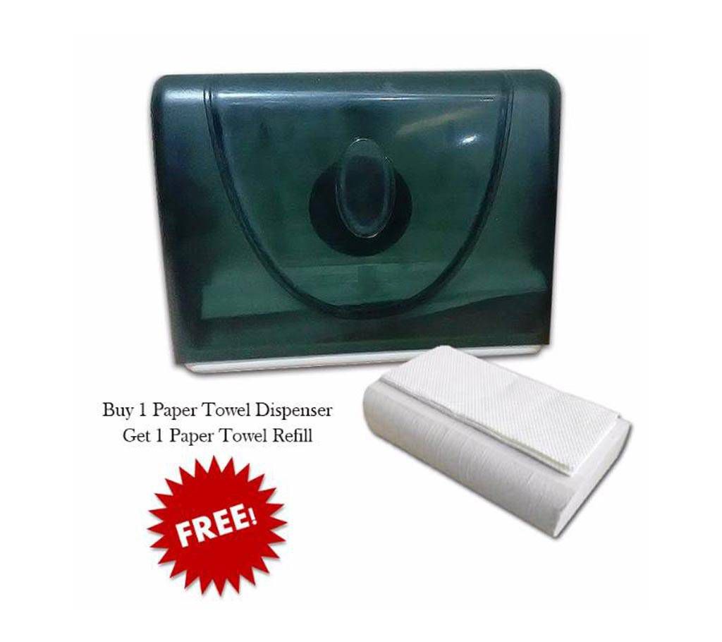 Dispenser For Paper Towel - Black