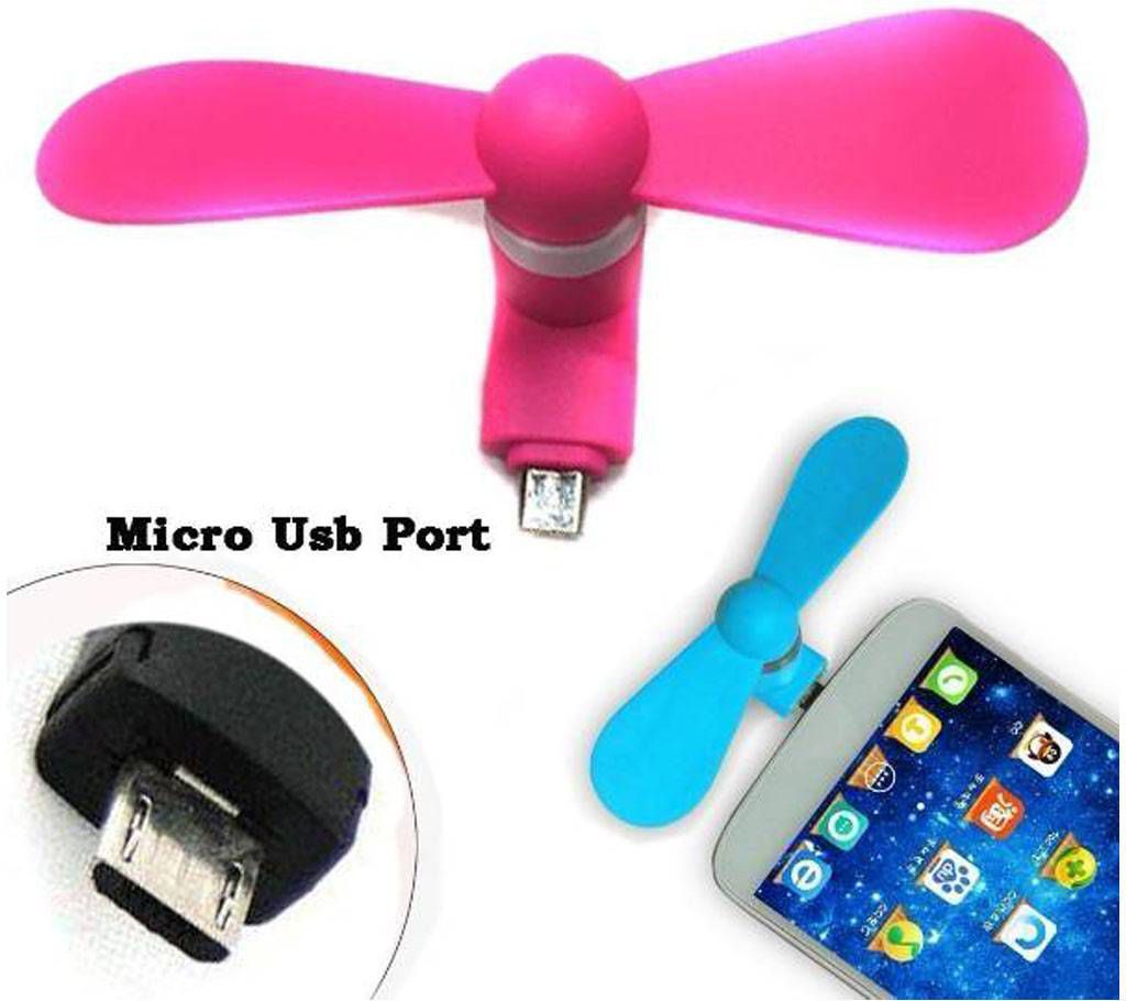 Micro USB OTG MINI Portable Fan
