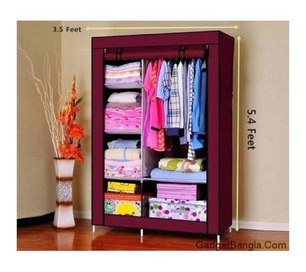 HCX Wardrobe Closet Storage Organizer Clothes Rack