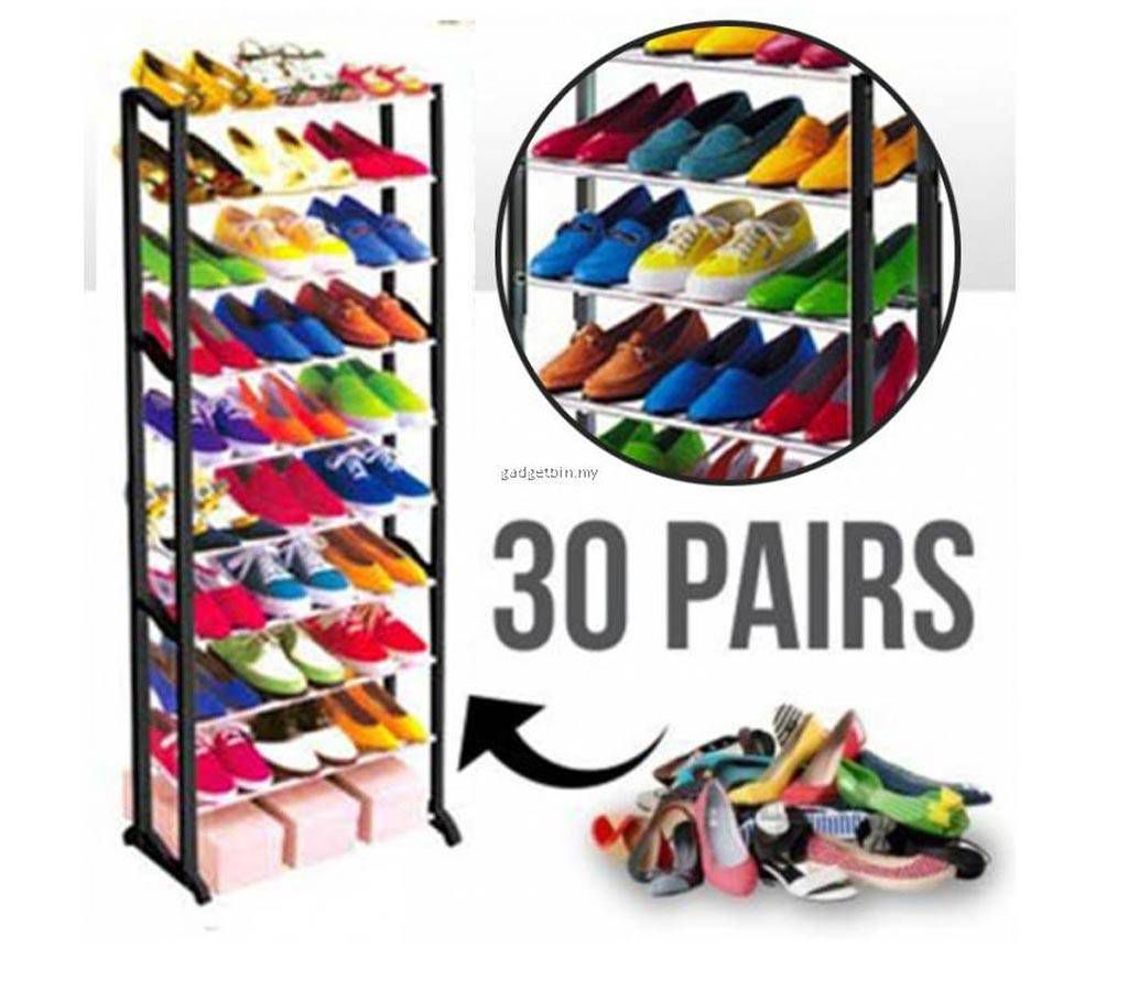 Amazing Shoes Rack upto 30 Shoe Pairs