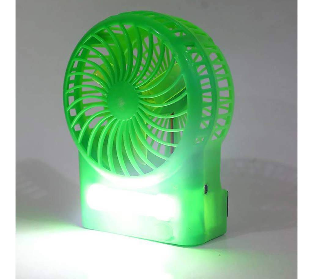 Rechargeable USB Fan and light 