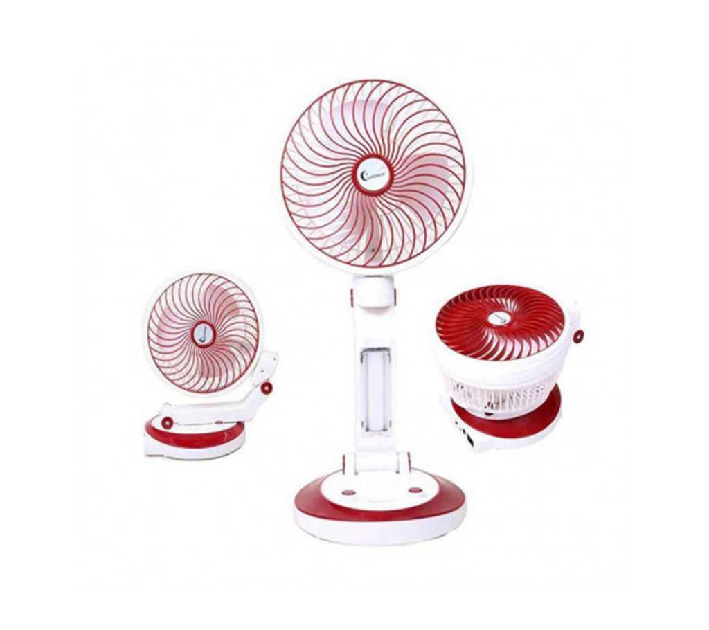 Rechargeable Folding Fan and LED Lights