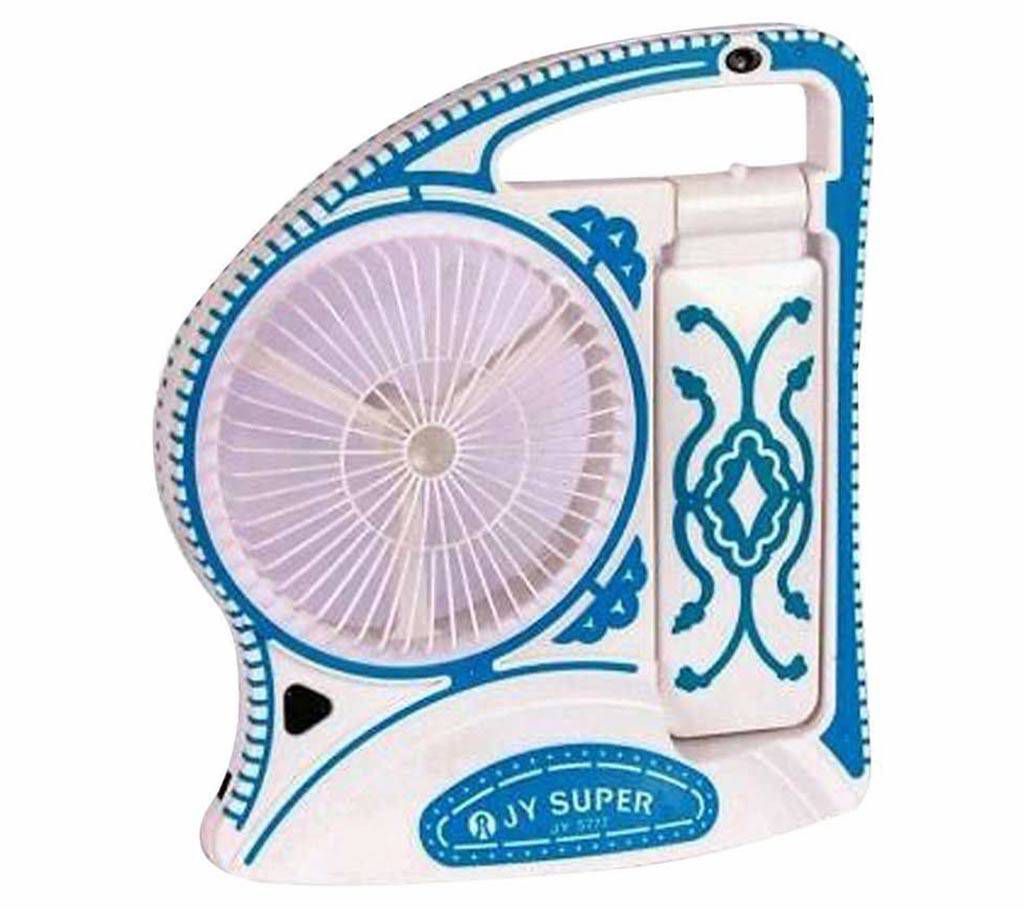 JY Rechargeable fan with Torch (8")