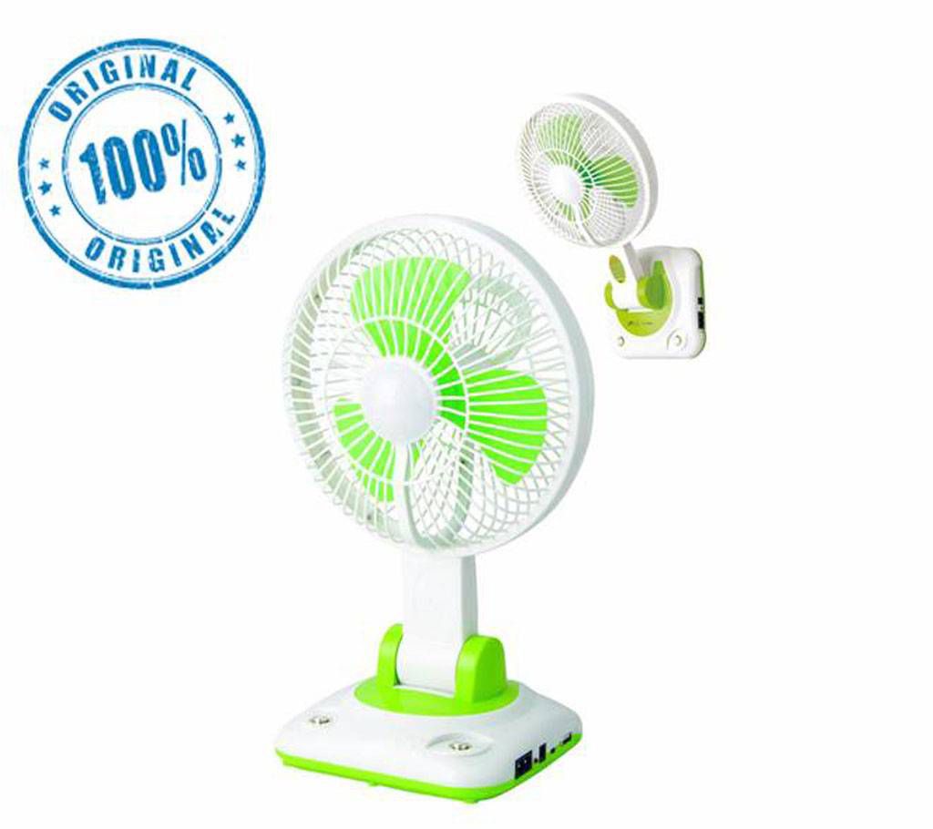 Multifuntion rechargeble fan with led light