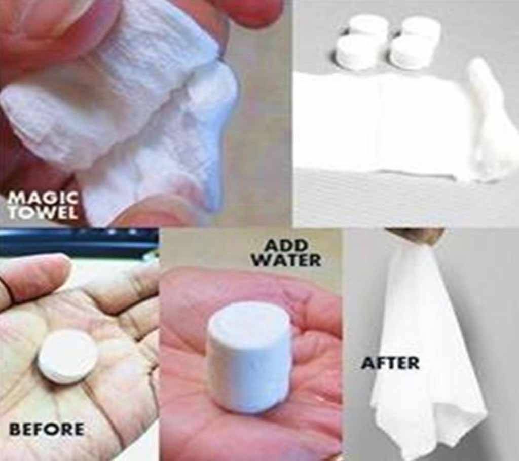 Magic Tablet Tissue 50 pcs pack