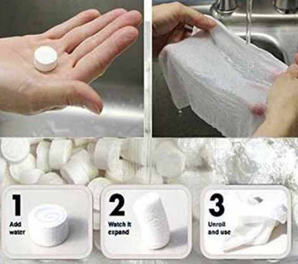 Magic Tablet Tissues 100 pcs pack