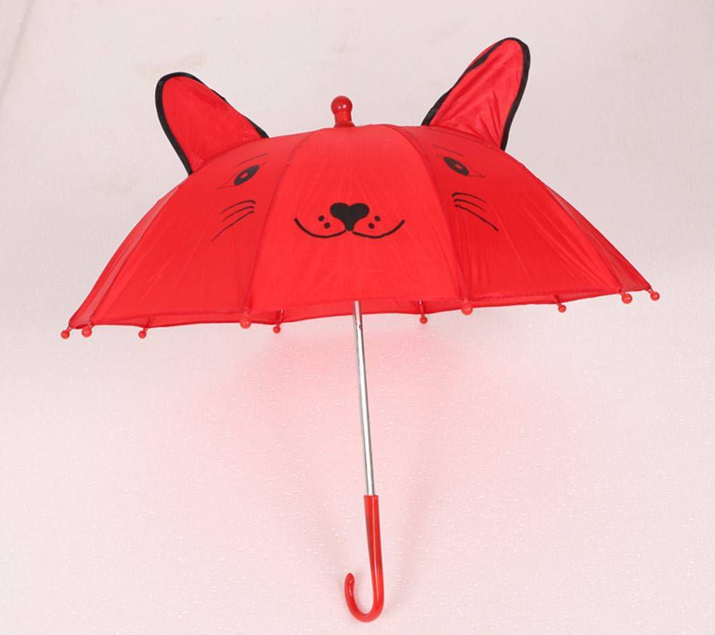 Cat shape kids umbrella
