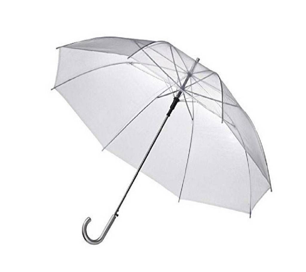 Auto Open Transparent Umbrella For Rainy Day