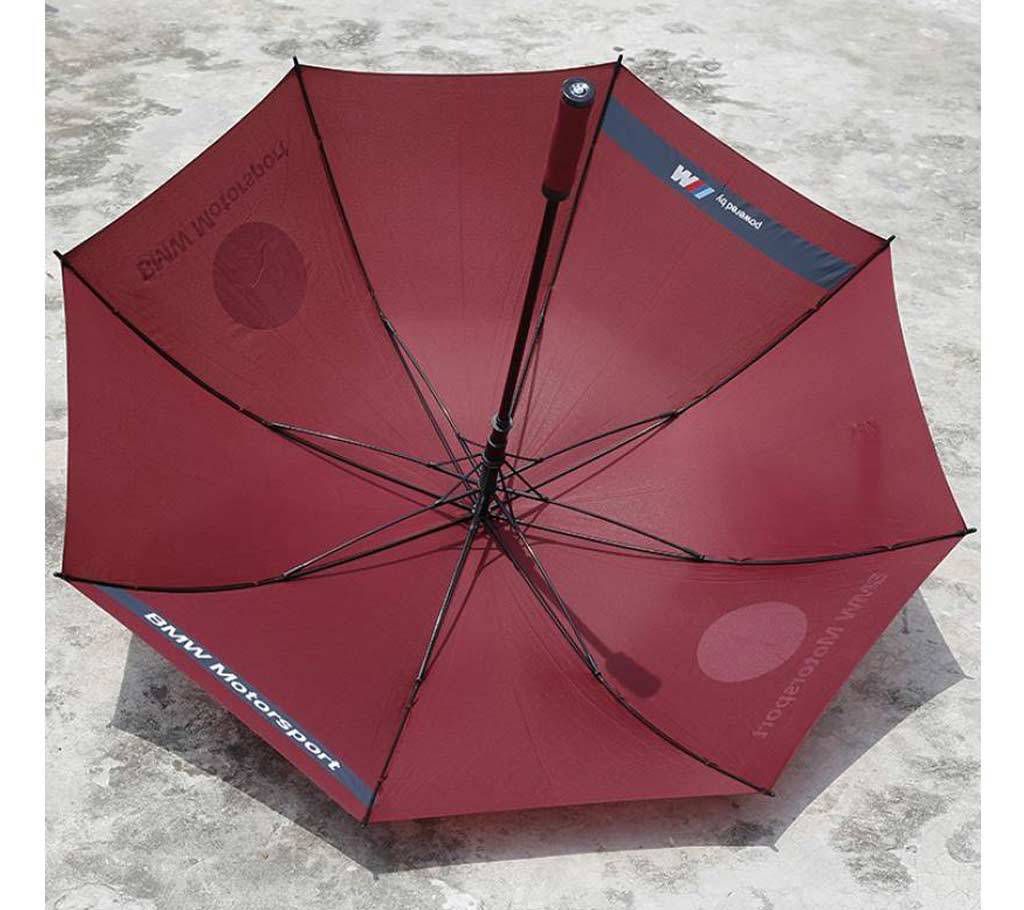 BMW printed Sports Umbrella-Maroon