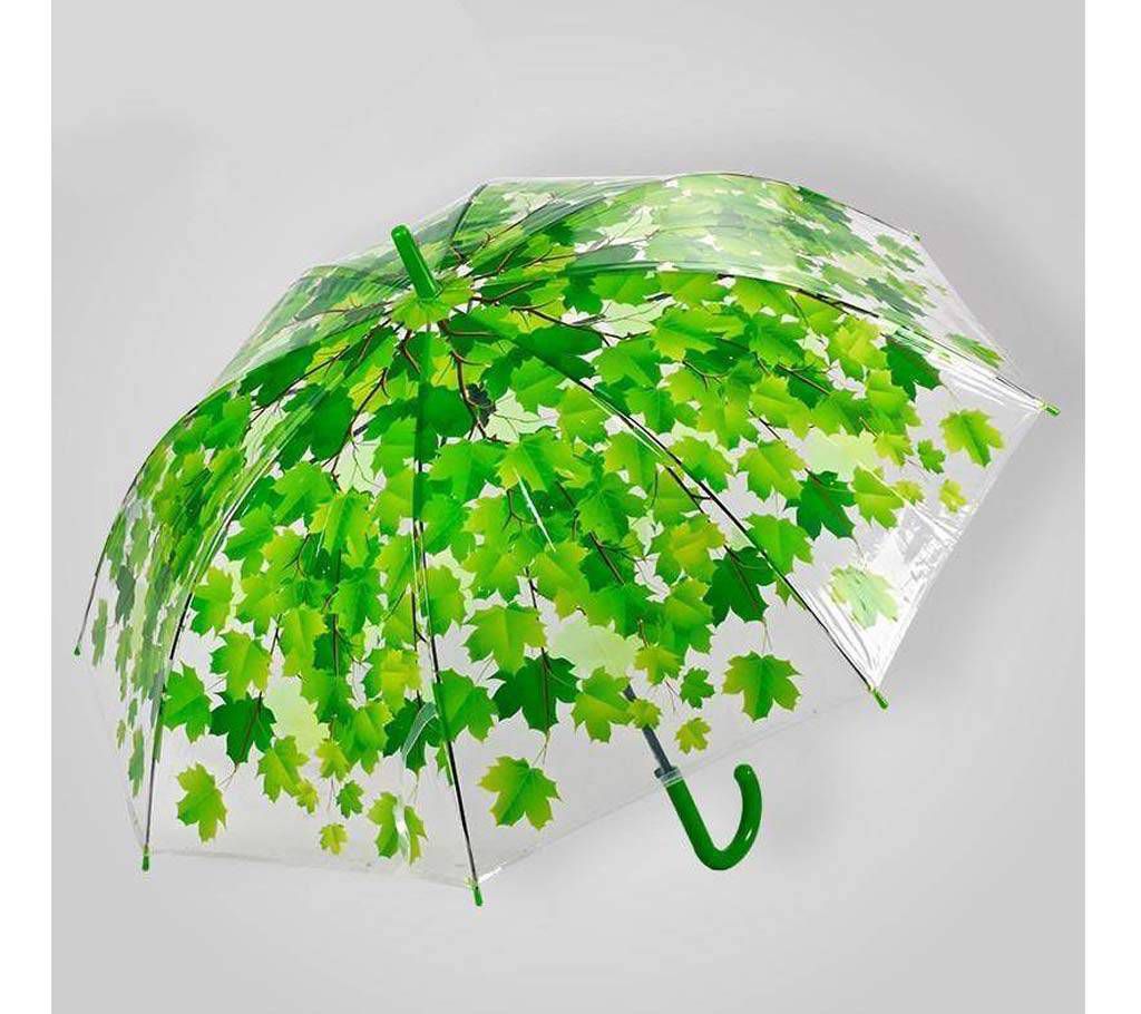Transparent Multi Color Umbrella