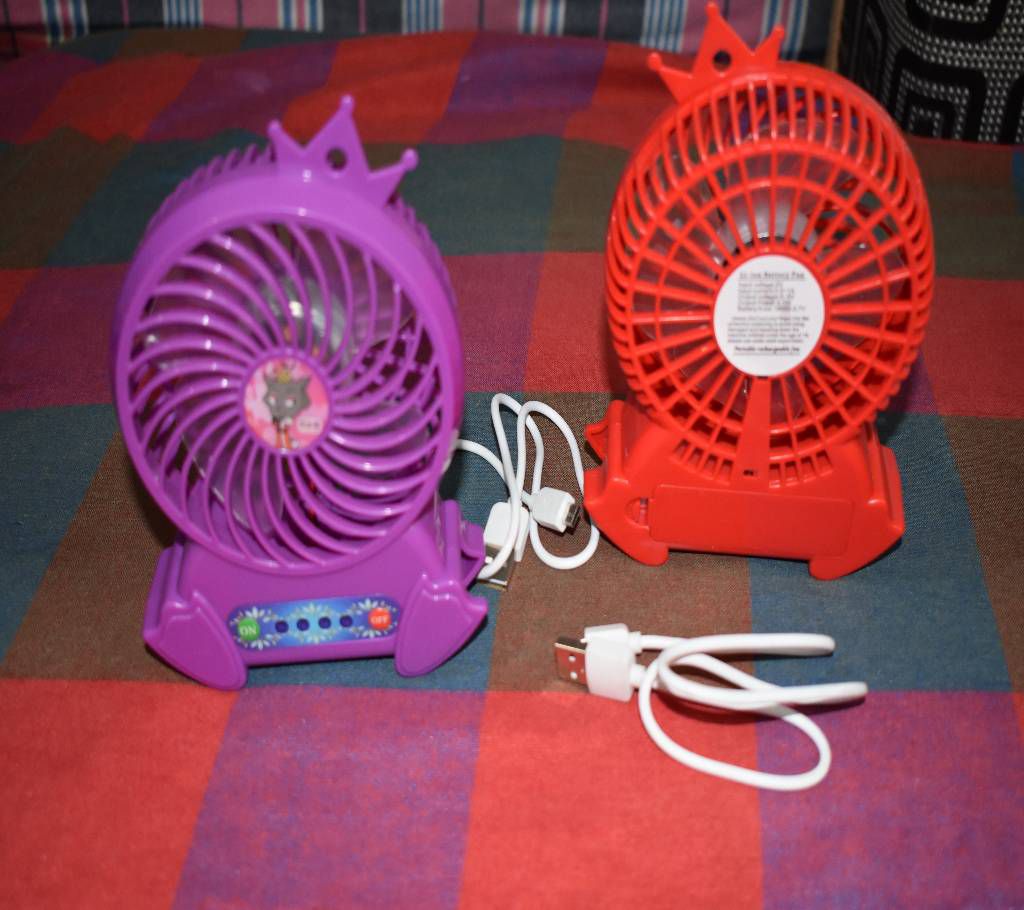Rechargeable Mini Fan/Power Bank/Mini Light.