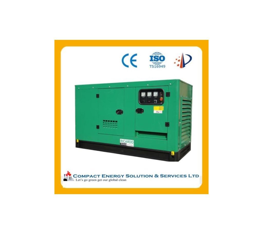 30 KVA Ricardo Canopy type Diesel Generator