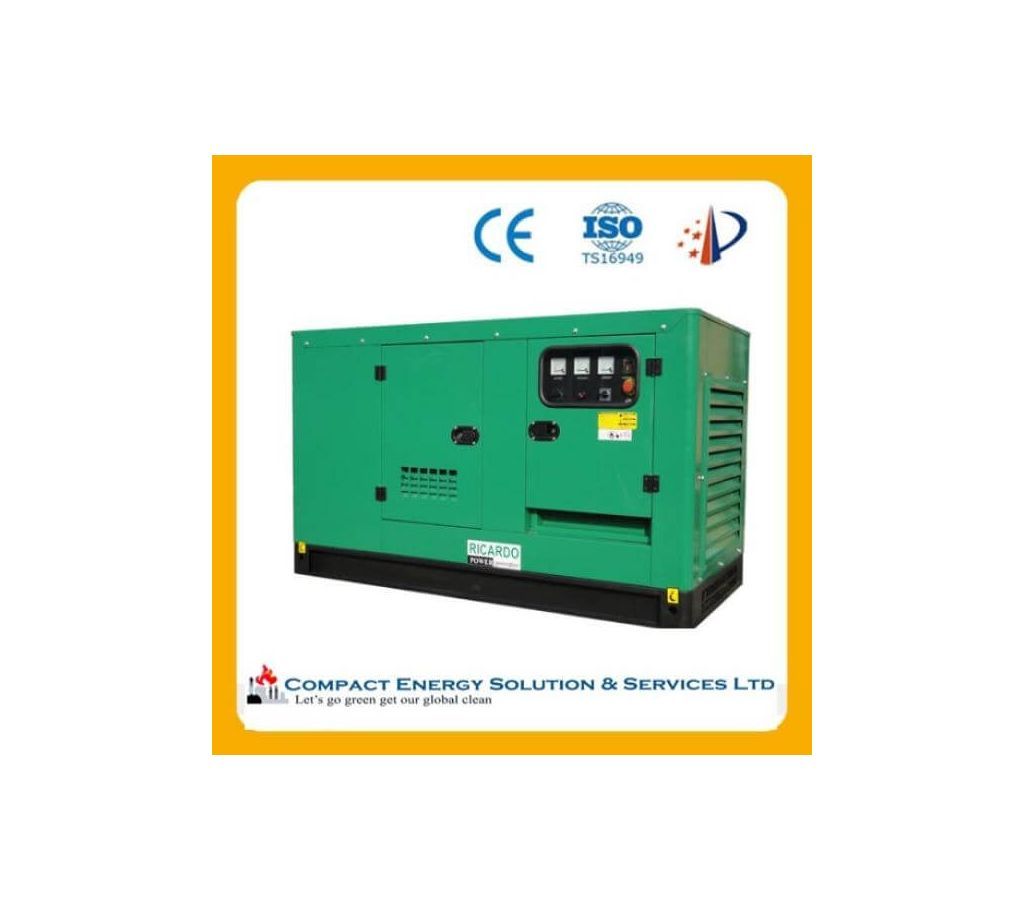 Brand new 62.5KVA 50KW Ricardo Canopy type Diesel Generator