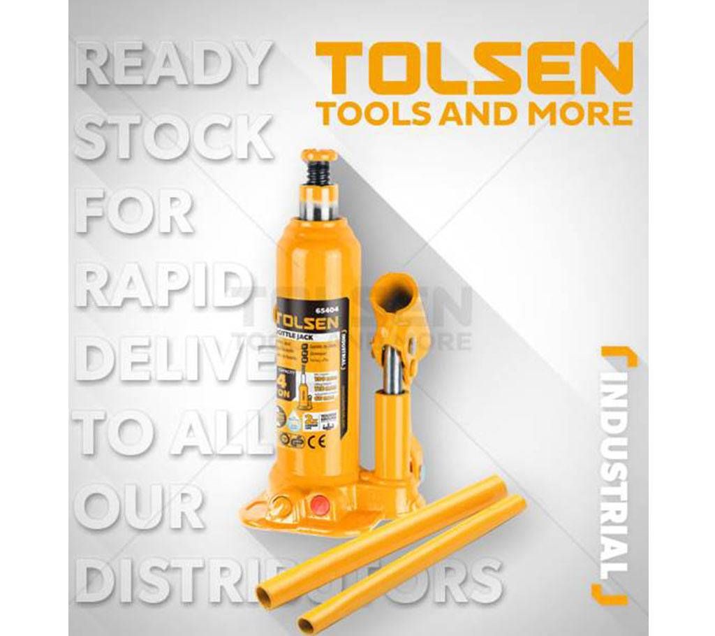 Tolsen Bottle Jack - 10 Tons