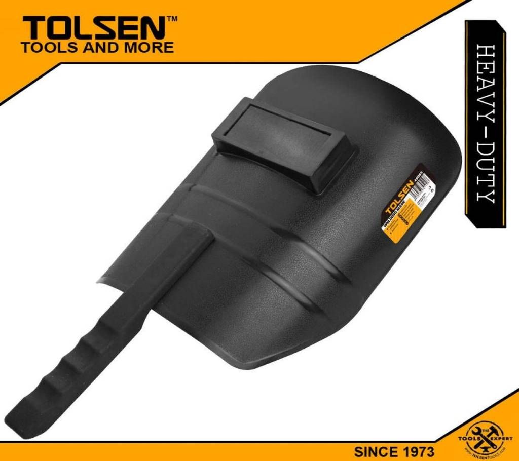 TOLSEN Hand Held Welding Mask (108x50x3mm) Impact Resistant 45085