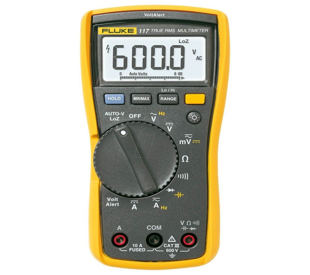Fluke 117 Electricians Ideal Multimeter with Non-Contact Voltage