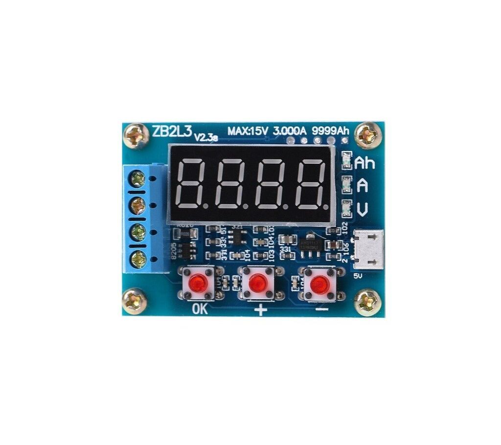 Li-ion Lithium Lead Acid Battery Capacity Meter Discharge Tester Analyzer