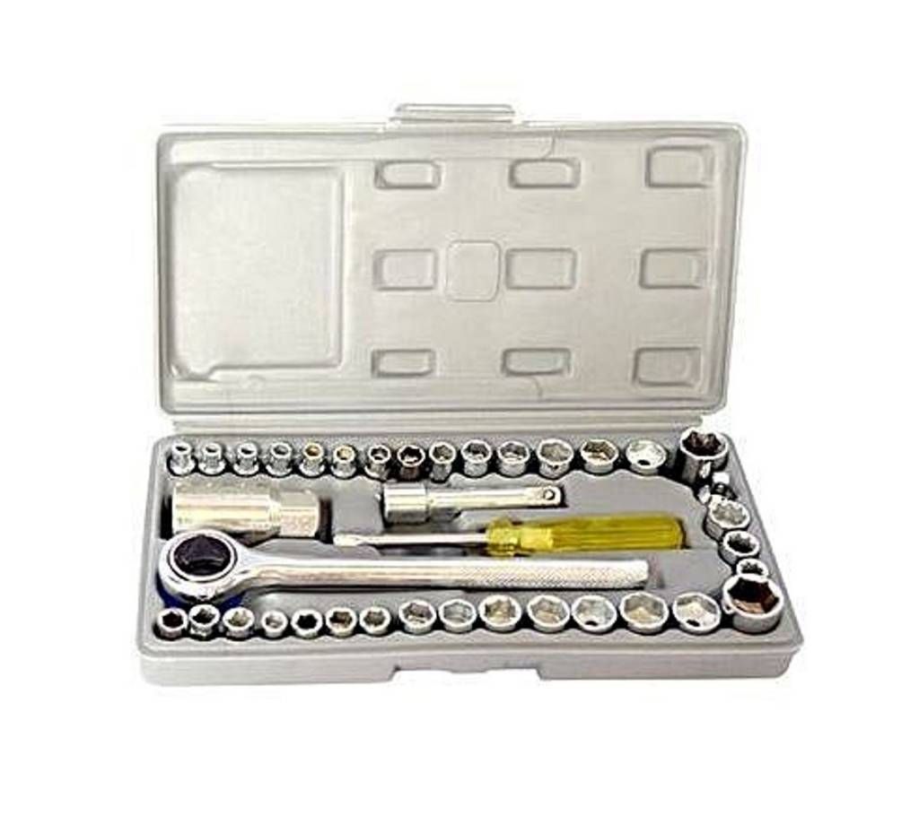40pcs Combination Socket Wrench Set