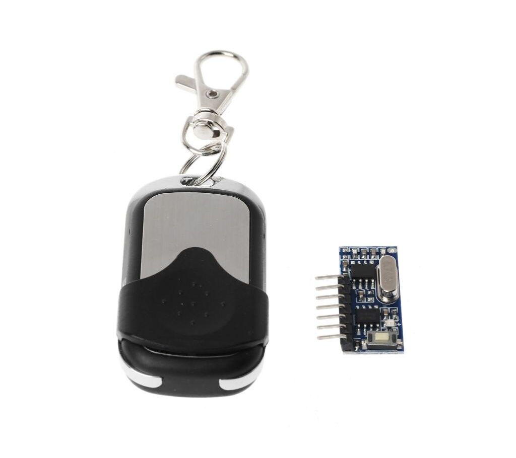 Remote Control Wireless Receiver Switch Socket Learning Code 1527 Decoding Module Button 433MHz 4CH Output LED Electric Door New