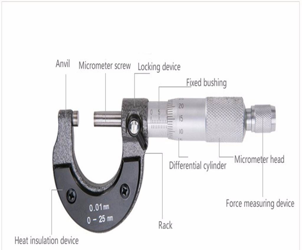 Outside Micrometer 0-25mm