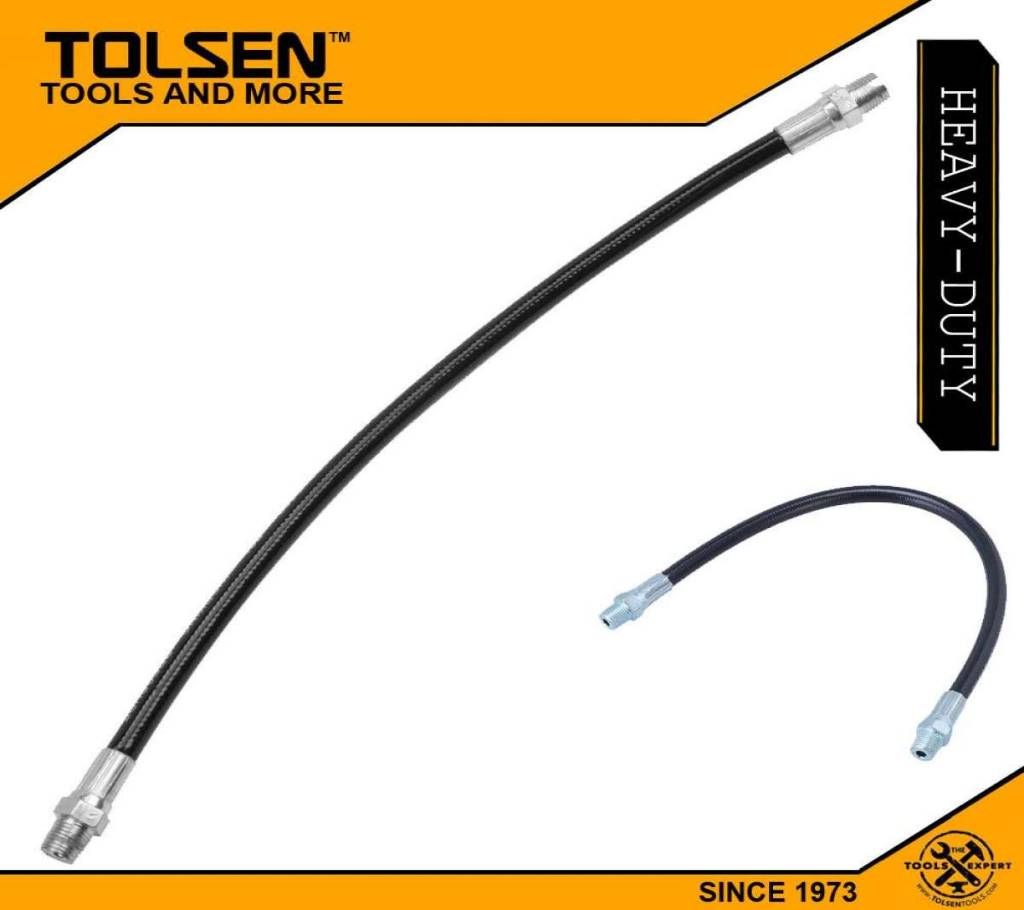TOLSEN (2pcs) Flexible Tube For Grease Gun (8x300mm) 65202