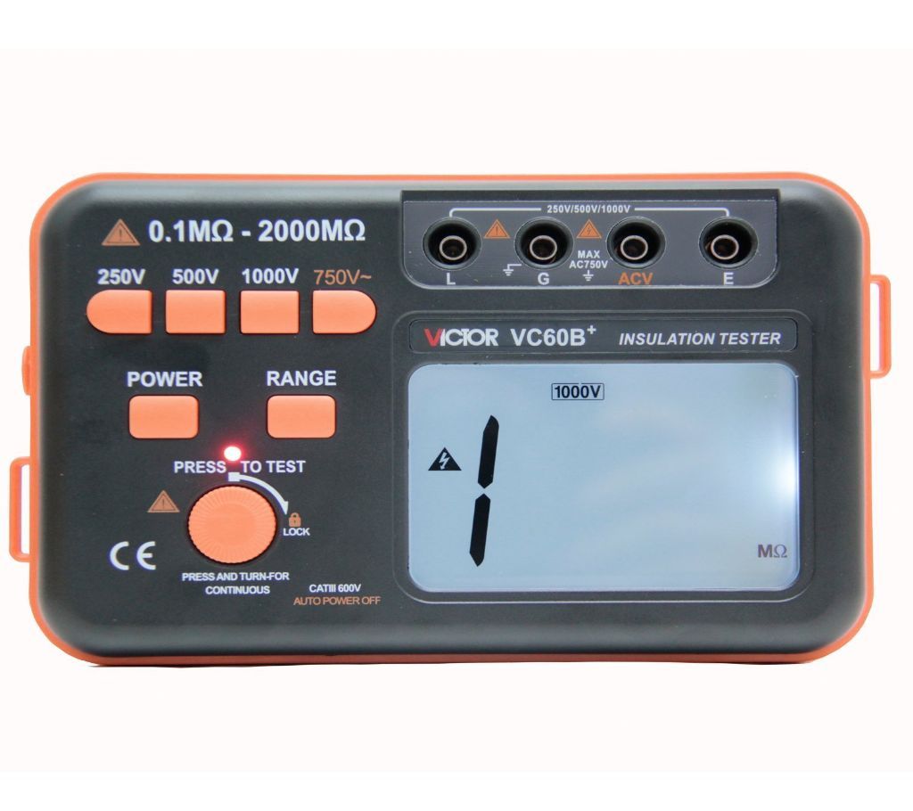 VICTOR 60B+ Insulation Resistance Tester
