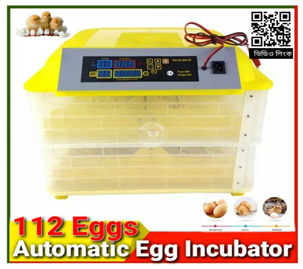 Automatic Egg Incubator 112 Egg 